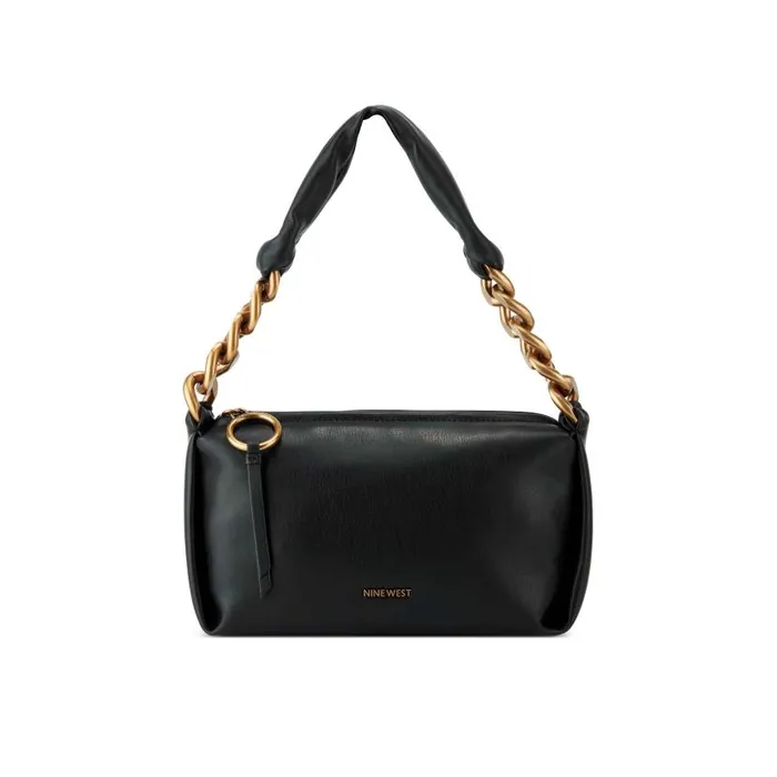 Gwynne Mini Shoulder Bag Black WomenMen Nine West Satchels and Shoulder Bags