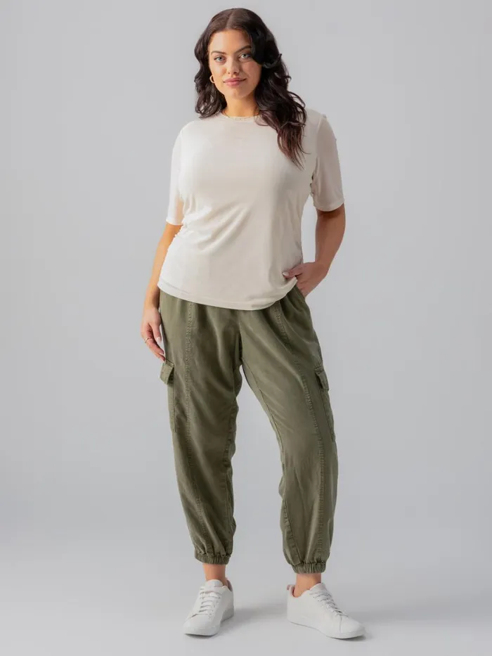 Half Sleeve Perfect Mesh Tee Birch Inclusive Collection Women Sanctuary Clothing Tees and Tops Half Sleeve Perfect Mesh Tee Birch Inclusive Collection Women Sanctuary Clothing Tees and Tops