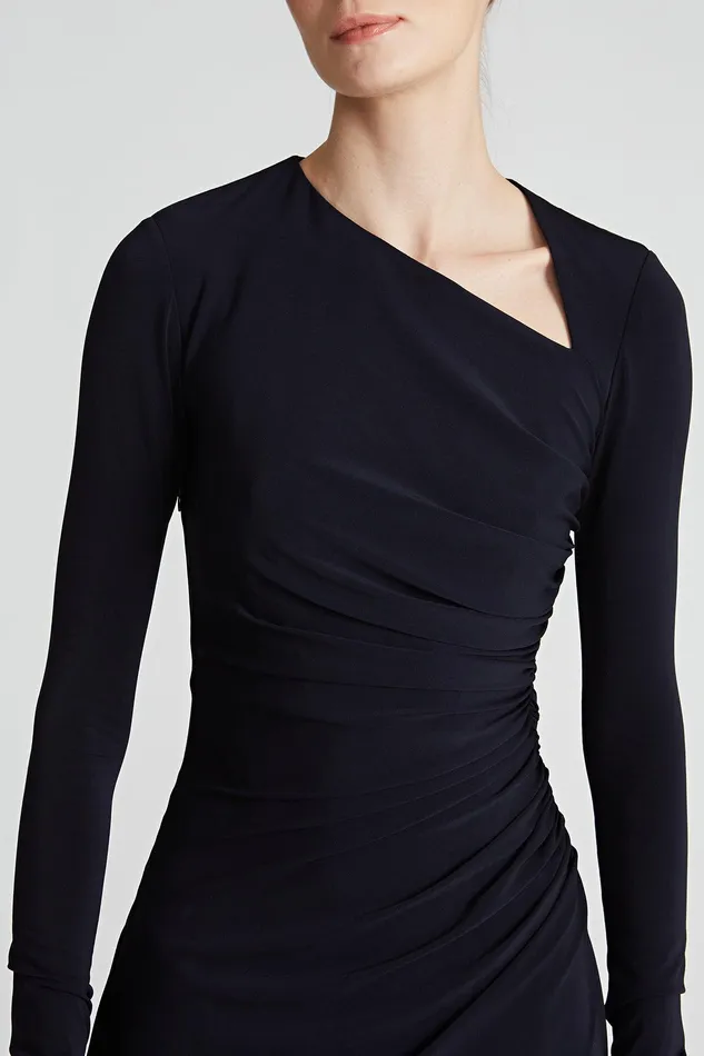 Halston Giorgia Jersey Cocktail Dress Ink Women Cocktail Dresses Halston Giorgia Jersey Cocktail Dress Ink Women Cocktail Dresses