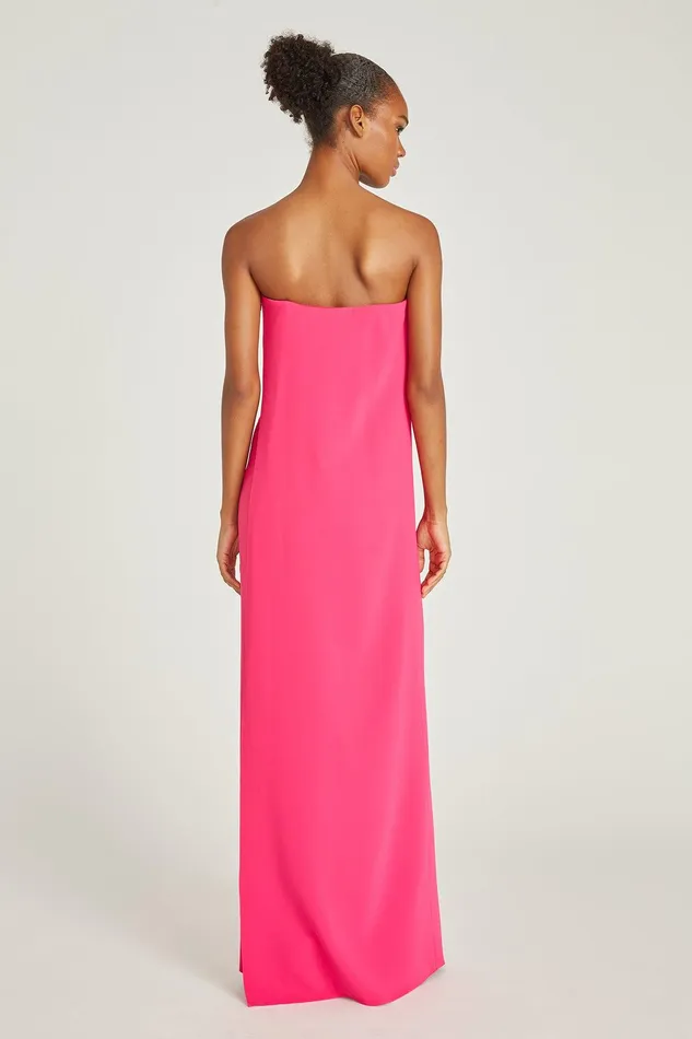 Halston Lil Crepe Jumpsuit Fuchsia Women Jumpsuits Halston Lil Crepe Jumpsuit Fuchsia Women Jumpsuits