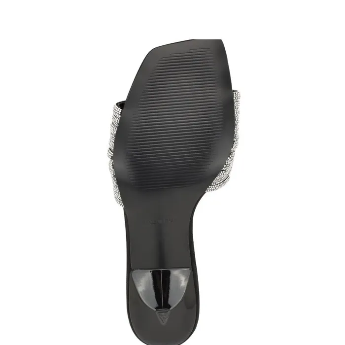 Harbor Heeled Slide Sandals Blackblack Women Nine West Heels