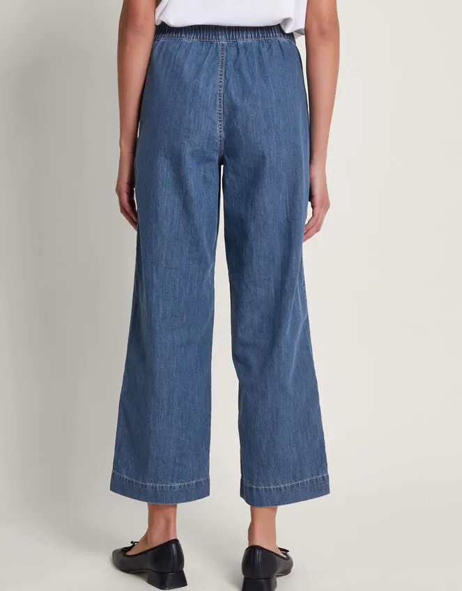 Harper ShortLength Crop Jeans Blue Women Monsoon Denim