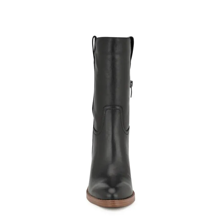 Hess Dress Boots Black Women Nine West Boots and Booties