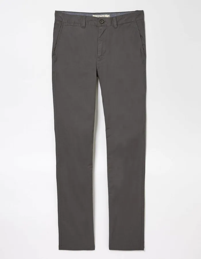Heyshott Slim Chinos Ink Blue Men FatFace Trousers and Chinos