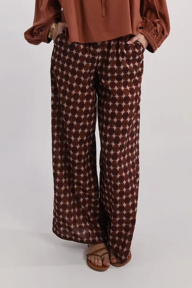 High Waist Pants CAMEL INAYA Women Molly Bracken Pants