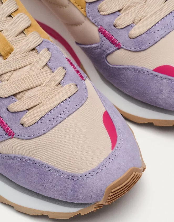 Hoff Aegina Trainers Purple Women Monsoon Flats