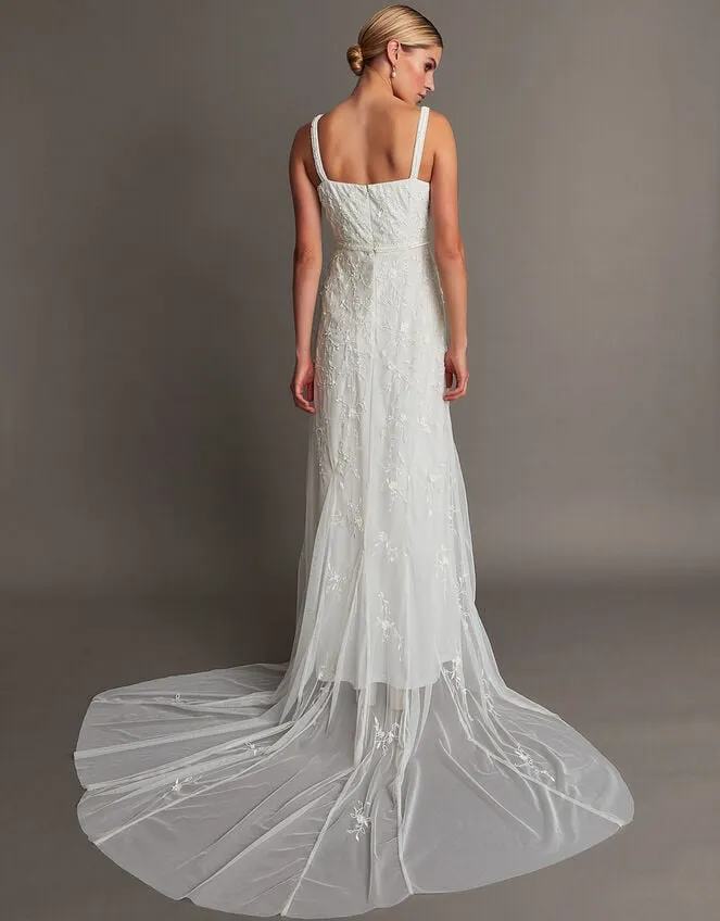 Holly Cowl Neck Bridal Dress Ivory Women Monsoon Dresses