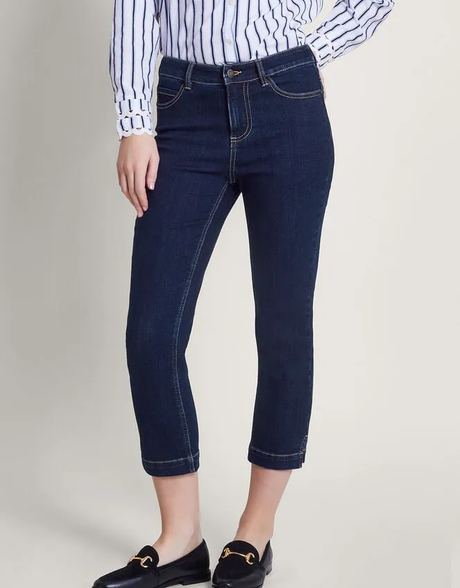 Idabella Crop Jeans Blue Women Monsoon Denim