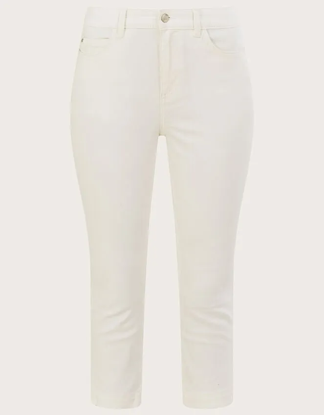 Idabella Crop Skinny Jeans With Sustainable Cotton Natural Women Monsoon Trousers and Jeans