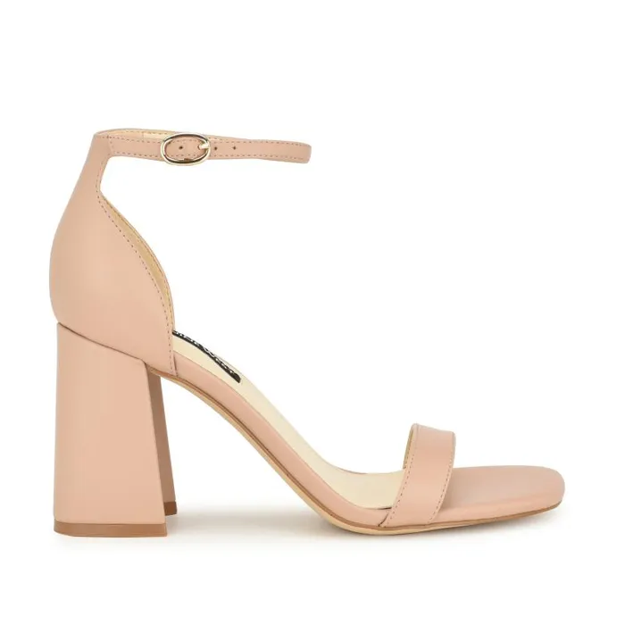 Ilea Ankle Strap Sandals Natural Women Nine West Sandals