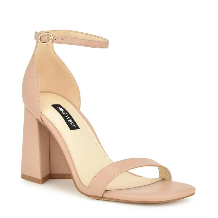 Ilea Ankle Strap Sandals Natural Women Nine West Sandals