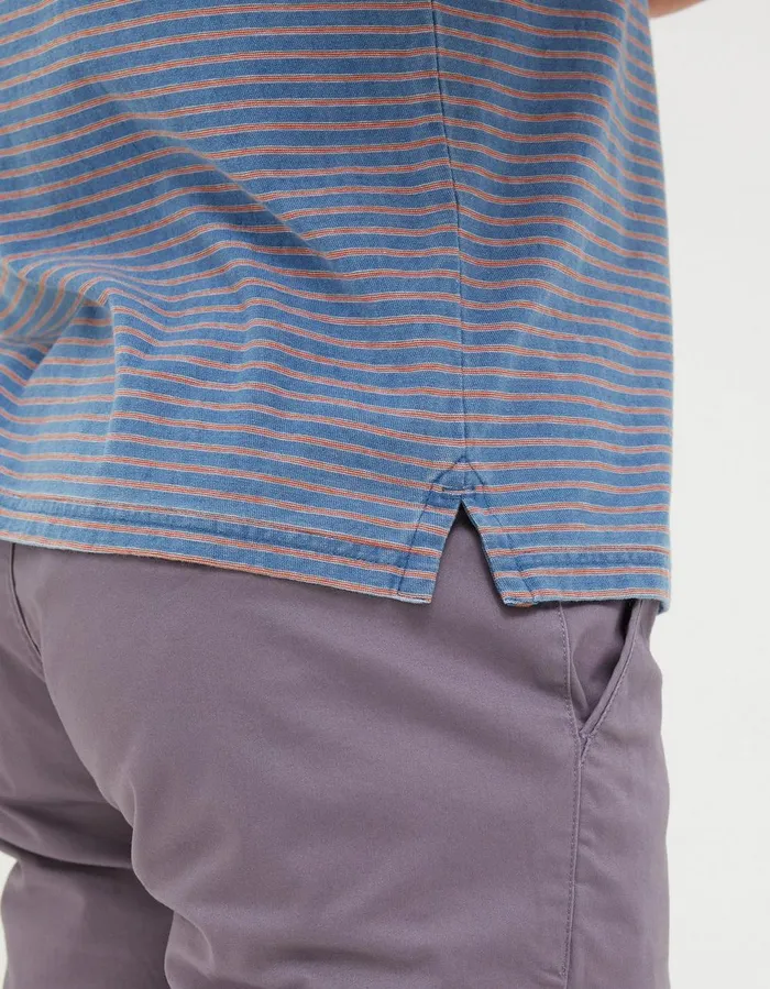Indigo Stripe TShirt Pink Men FatFace TShirts