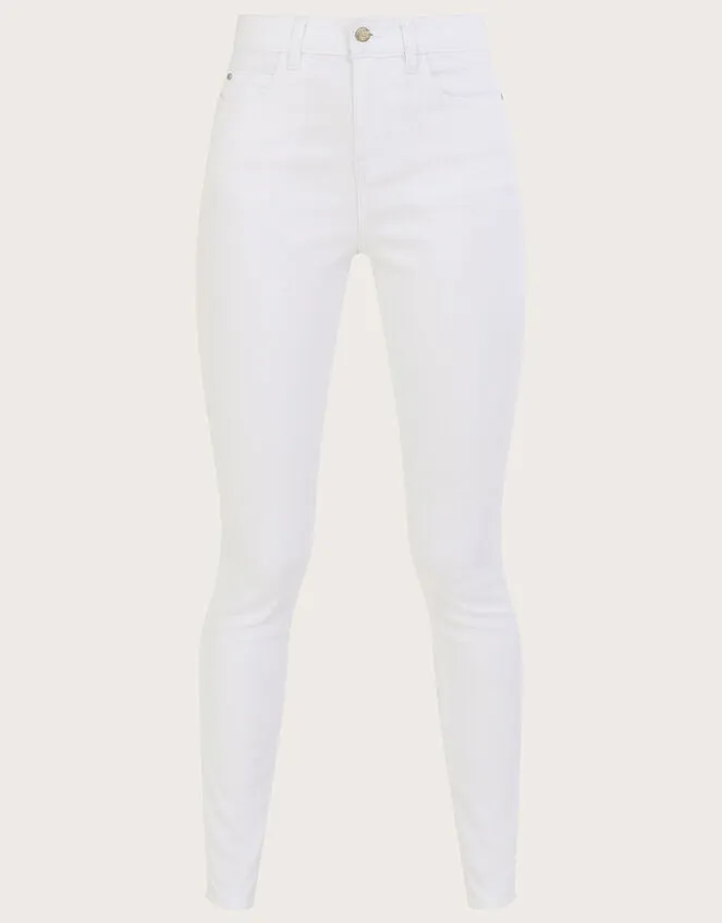 Iris RegularLength Skinny Jeans With Sustainable Cotton White Women Monsoon Trousers and Jeans