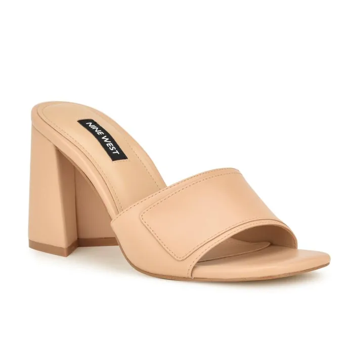 Iriss Slide Sandals Warm Blush Women Nine West Sandals