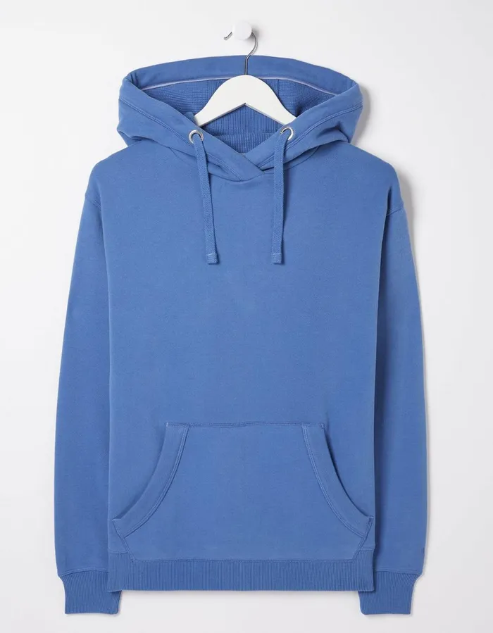 Izzy Overhead Hoodie Bright Blue Women FatFace Nightwear and Loungewear