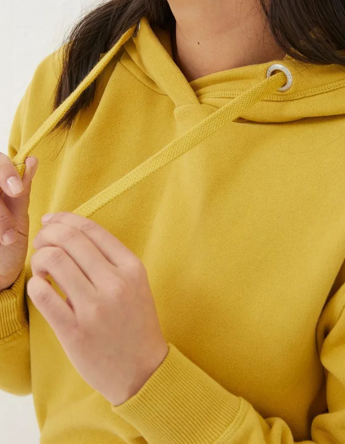 Izzy Overhead Hoodie Yellow Women FatFace Sweatshirts and Hoodies
