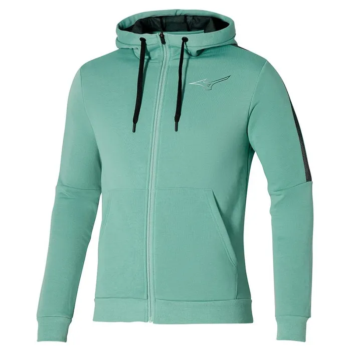 Jackets Men Mizuno Release Sweat Jacket Mineral Blue