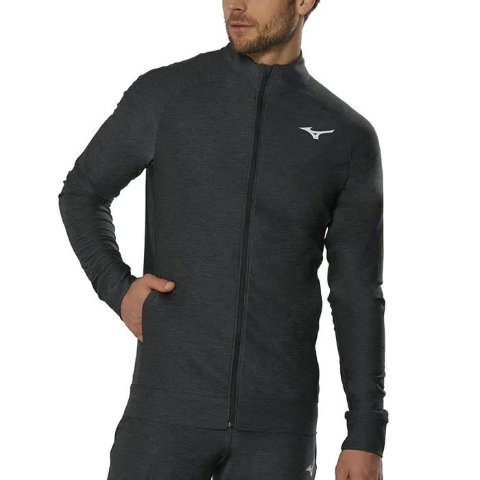 Jackets Men Mizuno Training Jacket Black Melange
