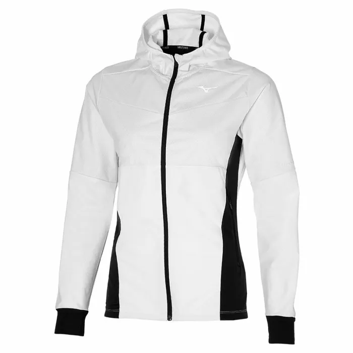 Jackets Women Mizuno Breath Thermo Jacket White