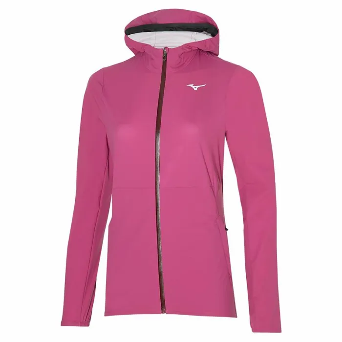 Jackets Women Mizuno Waterproof 20k Er Jacket Magenta Haze