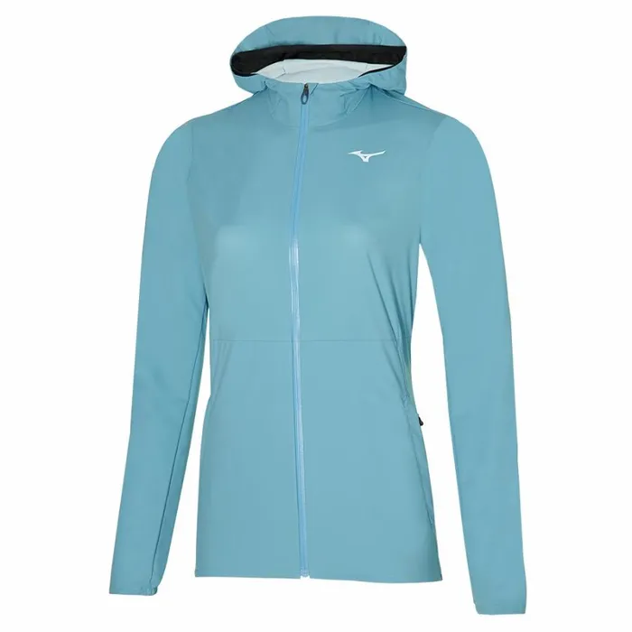 Jackets Women Mizuno Waterproof 20k Er Jacket Milky Blue