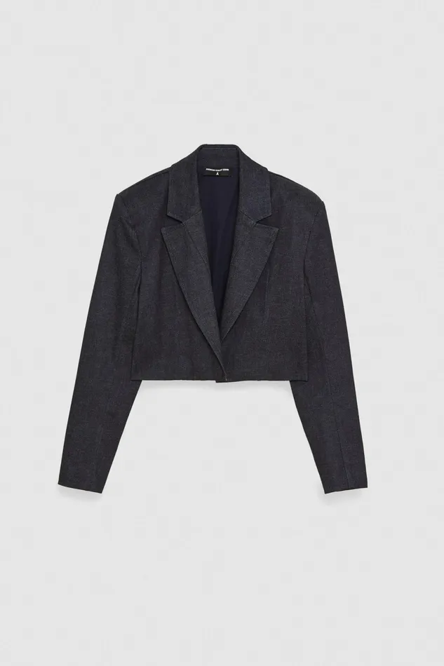 Jackets Women Patrizia Pepe Comfort Denim Jacket Midnight Navy Wash