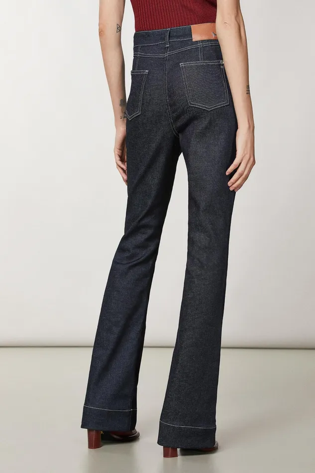 Jeans Women Patrizia Pepe Comfort Denim Pants Midnight Navy Wash