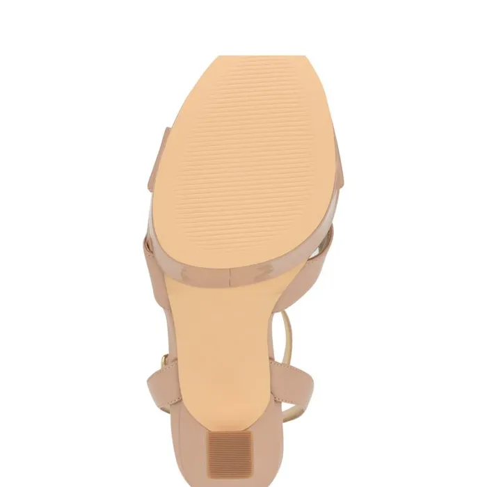 Jessie Platform Ankle Strap Sandals Light Natural Women Nine West Sandals