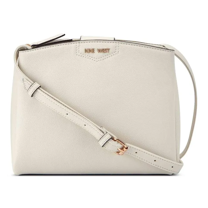 Jorie Jet Set Crossbody Chic Cream WomenMen Nine West Crossbody
