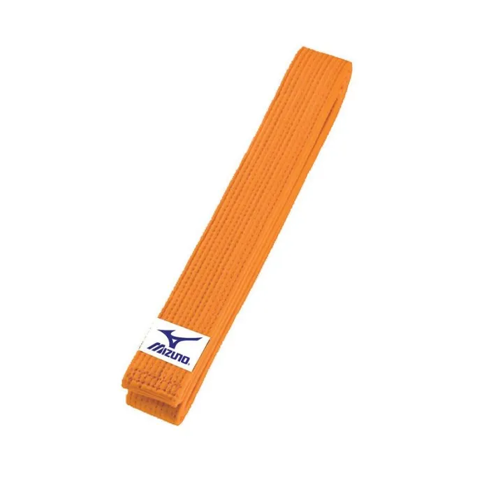 Judo Belts MenWomen Mizuno Obi Orange Orange