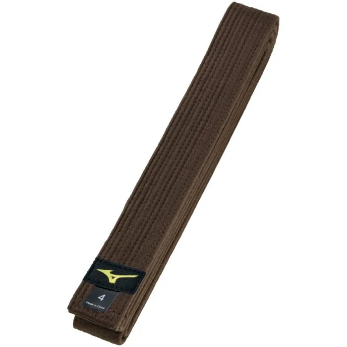 Judo Belts MenWomen Mizuno Rb Judo Belt Brown