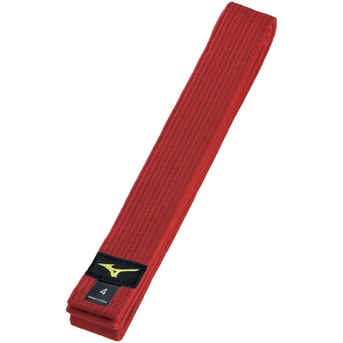 Judo Belts MenWomen Mizuno Rb Judo Belt Red