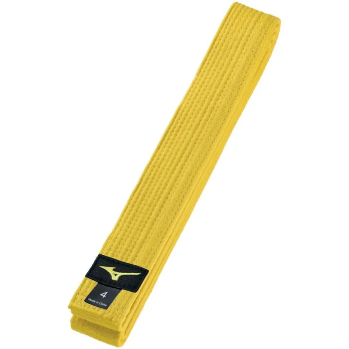 Judo Belts MenWomen Mizuno Rb Judo Belt Yellow