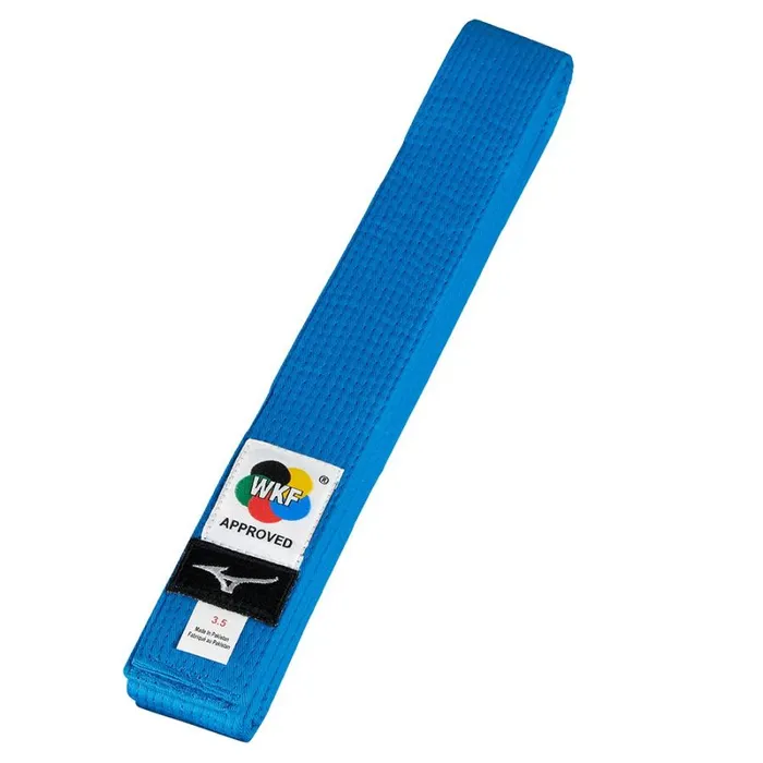 Judo Belts MenWomen Mizuno Wkf Blue Belt Rb Blue