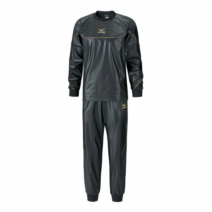 Judogis MenWomen Mizuno Sauna Shirt Black Judogis MenWomen Mizuno Sauna Shirt Black