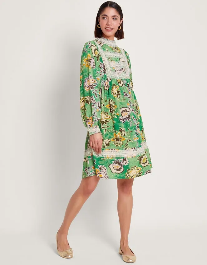 Juliet Floral Dress Green Women Monsoon Dresses