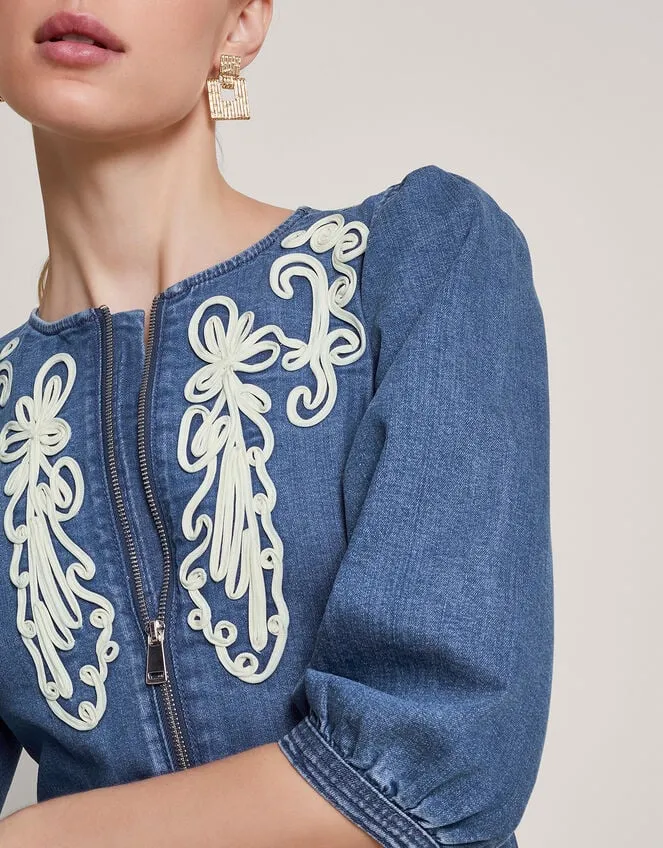 Kaia Cornelli Dress Blue Women Monsoon Dresses
