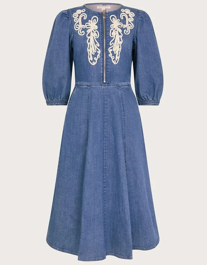 Kaia Cornelli Dress Blue Women Monsoon Dresses