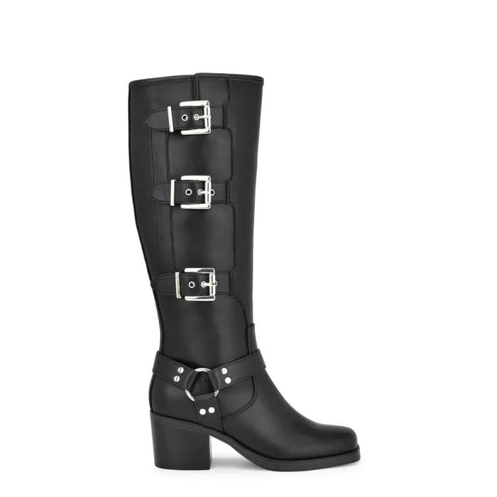 Karry Casual Boots Black Women Nine West Boots and Booties