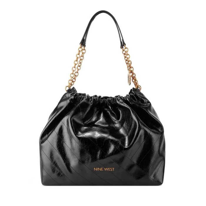Karter Hobo Black WomenMen Nine West Satchels and Shoulder Bags