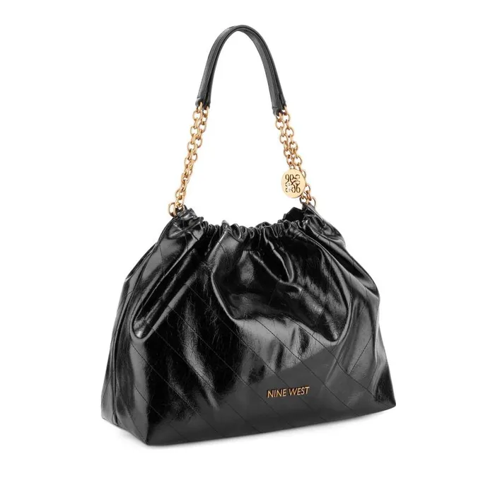 Karter Hobo Black WomenMen Nine West Satchels and Shoulder Bags