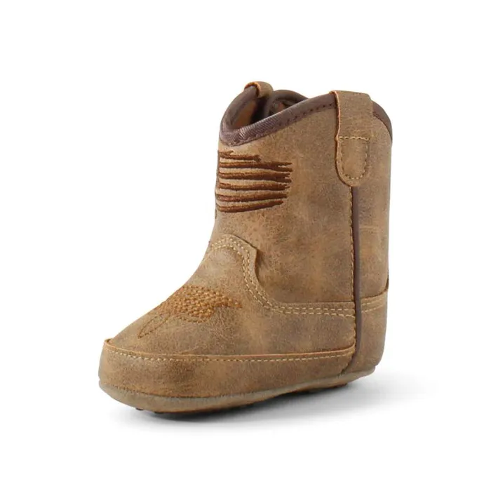 Kids Baby Boots Ariat Infant Lil039 Stompers Anthem Patriot Boot Brownfeathertan
