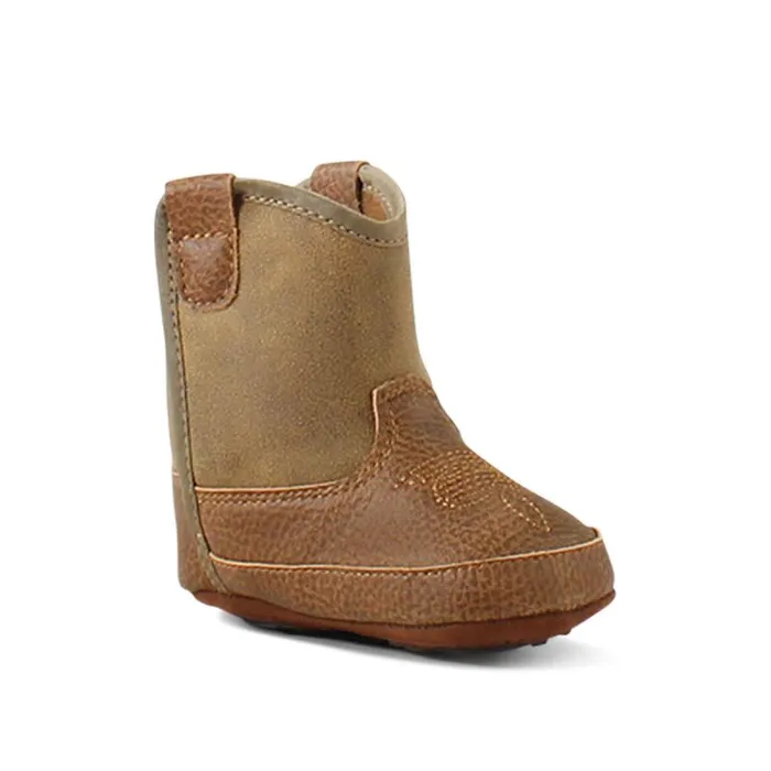 Kids Baby Boots Ariat Infant Lil039 Stompers Rambler Boot Brownfeathertan