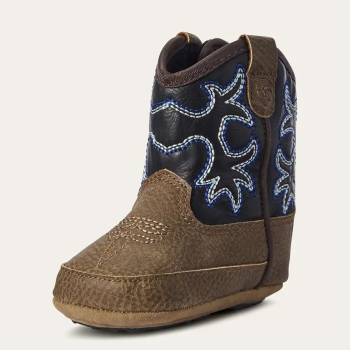 Kids Baby Boots Ariat Infant Lil039 Stompers Warren Boot Brown