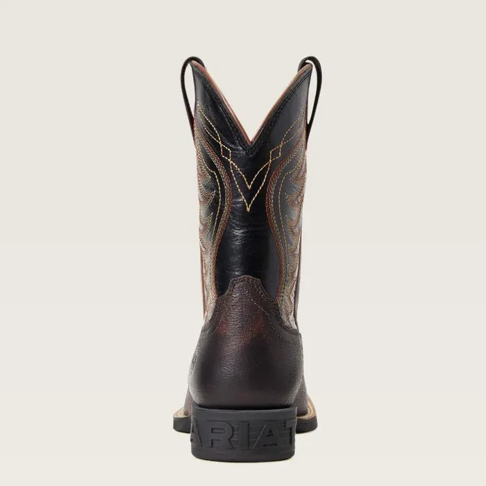 Kids Big Kids039 Footwear Ariat Amos Western Boot Hand Stained Red 8211 Brown Kids Big Kids039 Footwear Ariat Amos Western Boot Hand Stained Red 8211 Brown