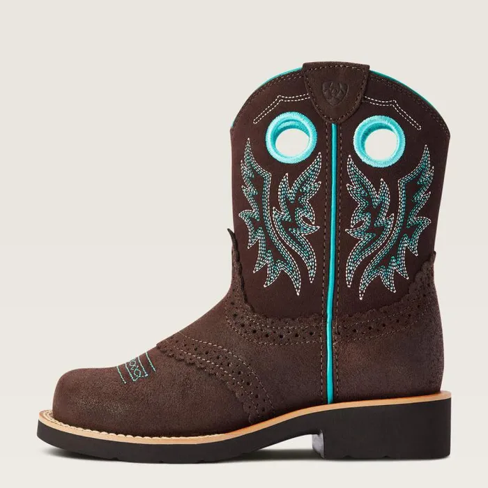 Kids Big Kids039 Footwear Ariat Fatbaby Cowgirl Western Boot Royal Chocolate Kids Big Kids039 Footwear Ariat Fatbaby Cowgirl Western Boot Royal Chocolate