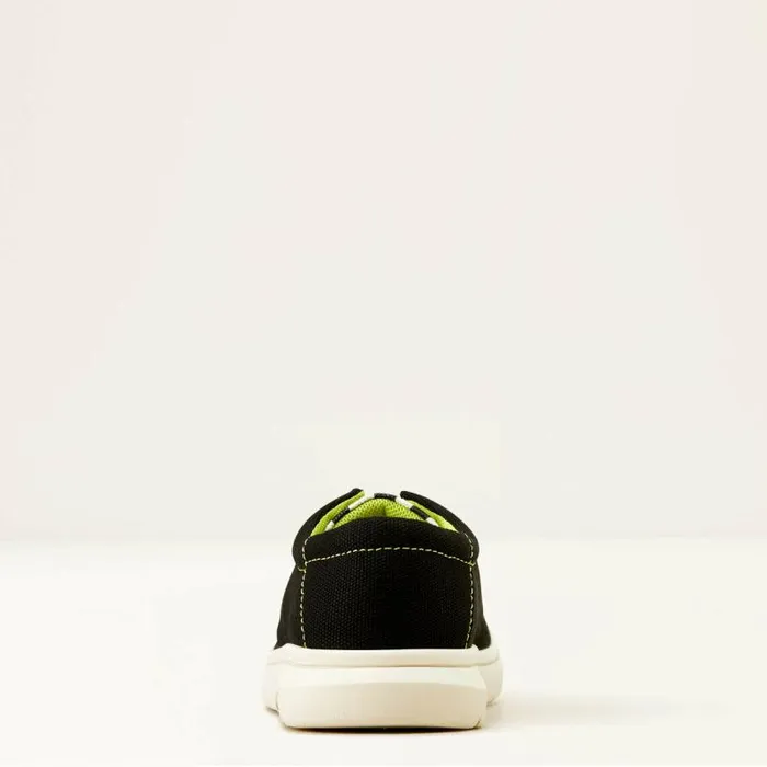 Kids Big Kids039 Footwear Ariat Hilo Black Carbonblack Grid Kids Big Kids039 Footwear Ariat Hilo Black Carbonblack Grid