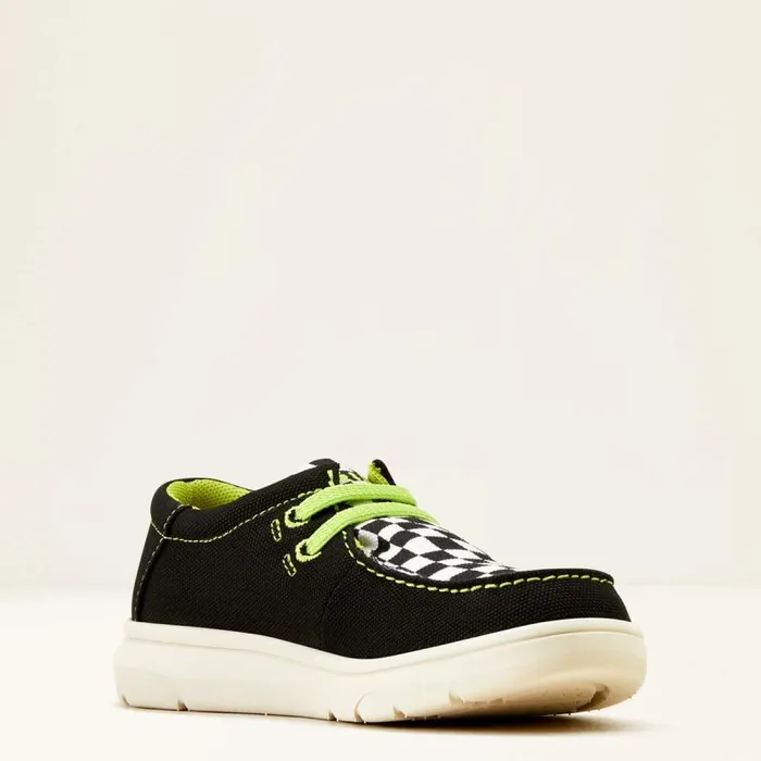 Kids Big Kids039 Footwear Ariat Hilo Black Carbonblack Grid Kids Big Kids039 Footwear Ariat Hilo Black Carbonblack Grid