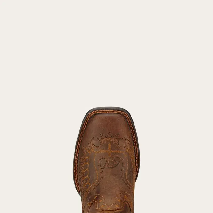 Kids Big Kids039 Footwear Ariat Honor Western Boot Distressed Brown Kids Big Kids039 Footwear Ariat Honor Western Boot Distressed Brown