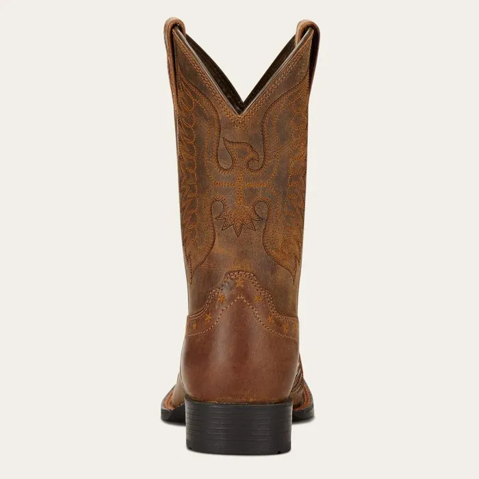 Kids Big Kids039 Footwear Ariat Honor Western Boot Distressed Brown Kids Big Kids039 Footwear Ariat Honor Western Boot Distressed Brown
